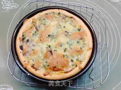 Make Onion mustard pizza step 15