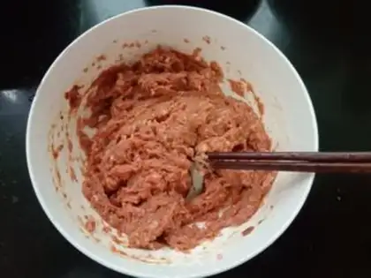 Make Pork pancakes step 2