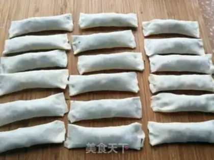 Make Slurpee egg rolls step 8
