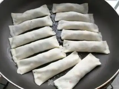 Make Slurpee egg rolls step 9