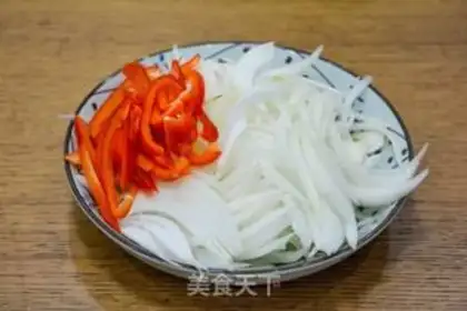 Make Onions and fat cows step 2