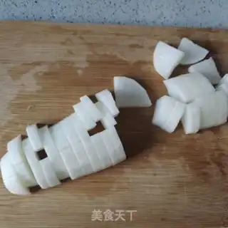 Make Red burning radish step 0