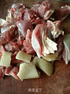 Make A lamb radish step 0