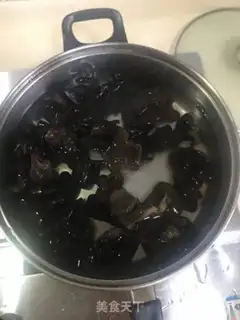 Make The lantern, black-mucked meat step 3