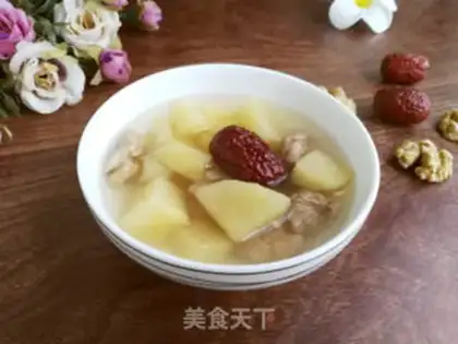 Make walnut date apple soup step 3