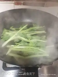 Make Celery with wood step 2