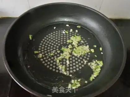 Make Corn green bean fried sausage step 1