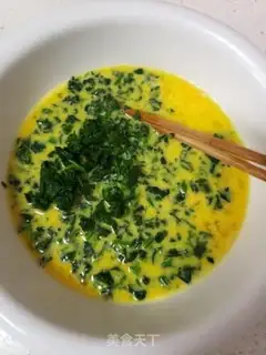 Make Spinach steamed eggs step 5
