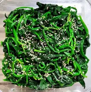 Make Spicy spinach step 5