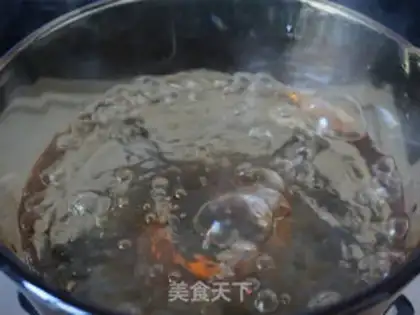 Make Celery with peaches step 2