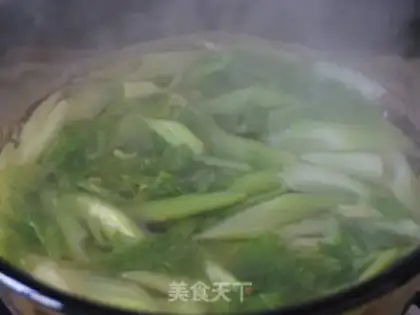 Make Celery with peaches step 4