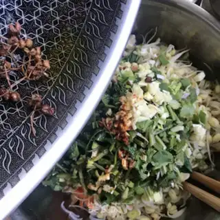 Make Powdered bean sprouts step 6