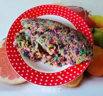 Make Five-colour rice rolls step 1