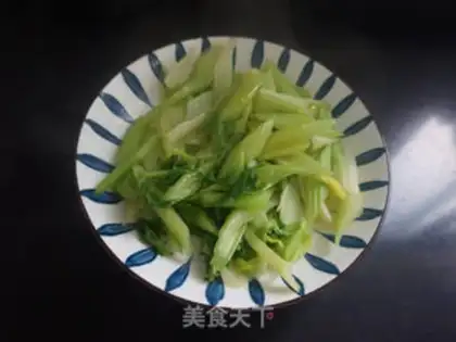 Make Celery with peaches step 5