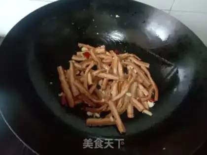 Make Garlic fried oxen step 2