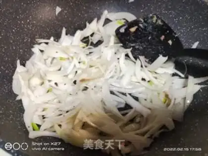 Make Onion beef step 2