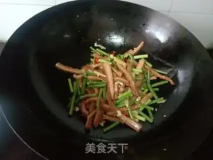 Make Garlic fried oxen step 3