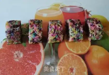 Make Five-colour rice rolls step 6