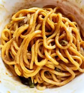 Make Bean-fruit noodles step 8