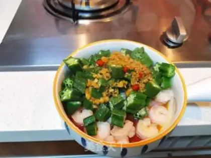 Make Autumn shrimp step 14