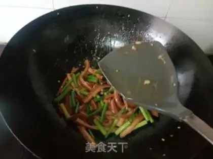 Make Garlic fried oxen step 5