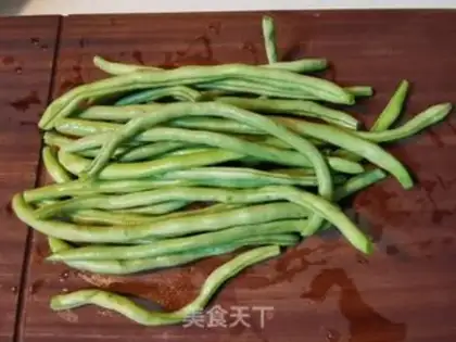 Make The dry beans step 1