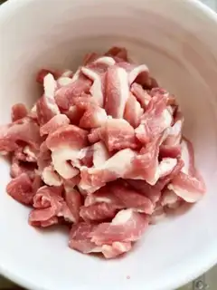 Make Radish meat step 0