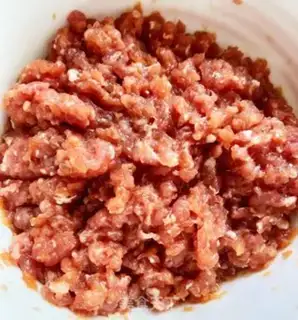 Make Meat and eggplant step 0