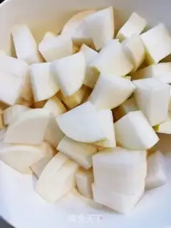 Make Radish meat step 1