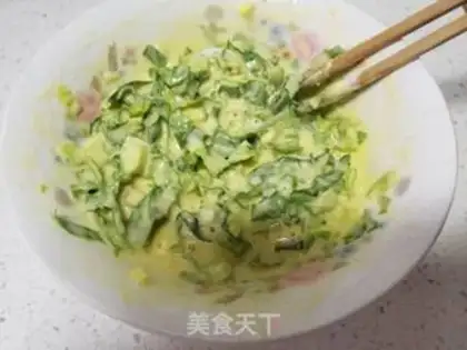 Make Wheat and eggcake step 5