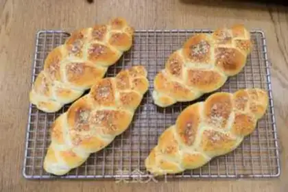 Make Three stale milk breads step 16
