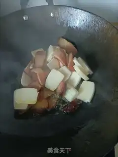 Make Chicken fried rice cake step 5