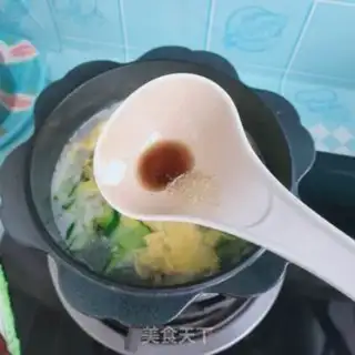 Make cucumber egg soup step 7