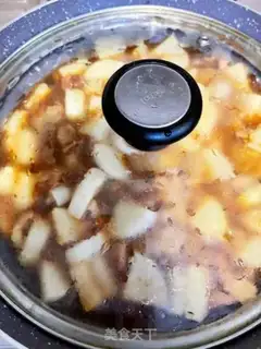 Make Radish meat step 5