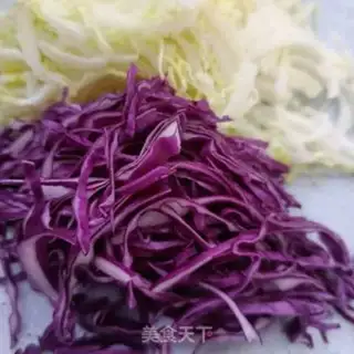 Make Cabbage with blue donkey step 1