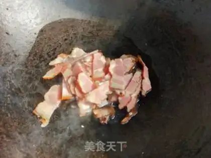 Make Garlic meat step 2