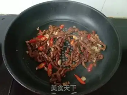 Make Scrambled beef step 5