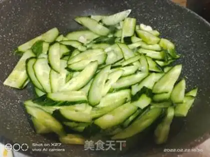 Make Clear the cucumber step 2