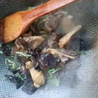 Make Pine-spring sea cucumber pigeon step 19