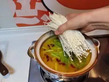 Make Sour soup, fat cow step 10