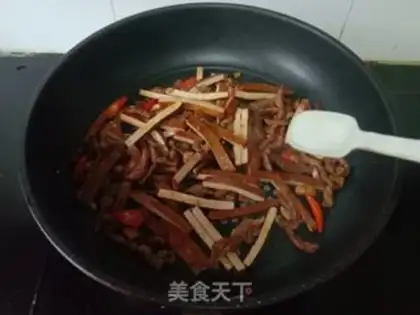 Make Scrambled beef step 7