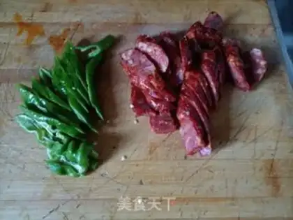 Make Garlic sausage step 2