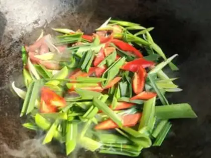 Make Garlic meat step 5