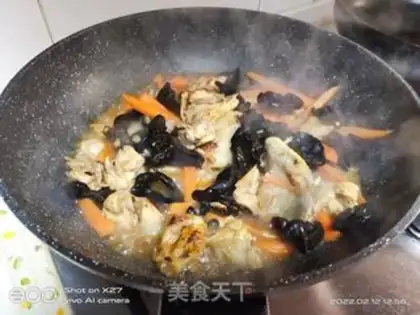 Make Wood carrot chicken step 7
