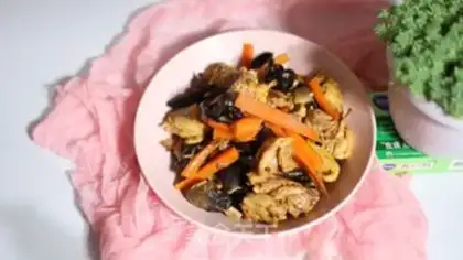 Make Wood carrot chicken step 8