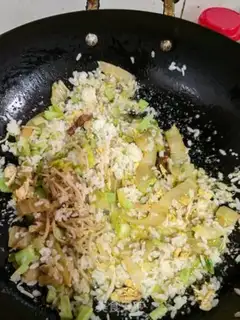 Make Vegetable rice step 2