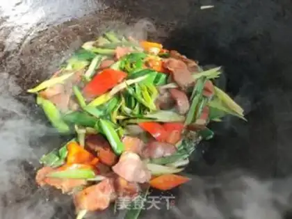 Make Garlic meat step 7