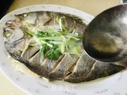 Make Quick evaporation of the back catfish step 4