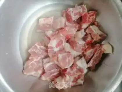 Make Potato burn ribs step 0