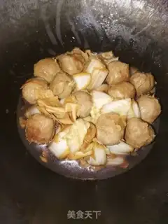 Make Beefball cabbage step 5